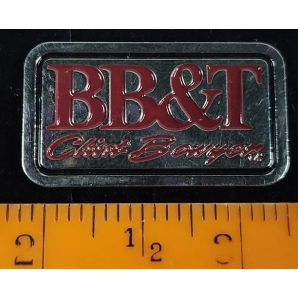Clint Bowyer Racing NASCAR BB & T Branch Banking & Trust Sponsor Pin